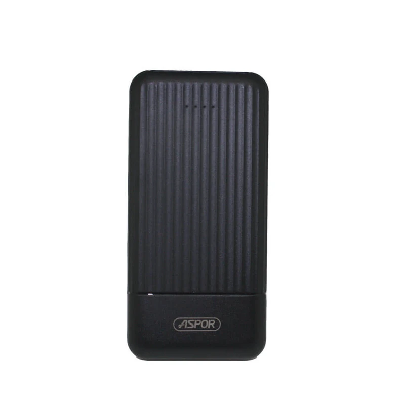 پاوربانک اسپُر A325 ۱۰۰۰۰ میلیآمپر ۲۲.۵ وات (Aspor A325 10000mAh 22.5W) پاوربانک اسپُر A325 ۱۰۰۰۰ میلیآمپر ۲۲.۵ وات (Aspor A325 10000mAh 22.5W)